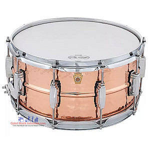 Ludwig Copper Phonic LC662K 14x6.5 Hammered Copper Snare Drum (with Imperial)
